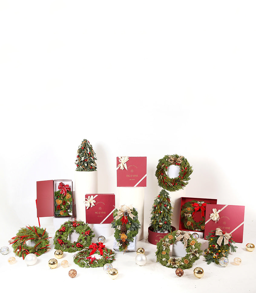 Christmas Collection 2023 Fig & Vine Floral Studio