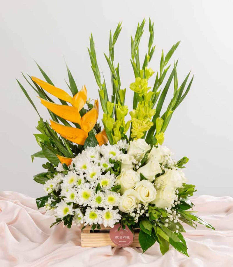 Carmela Crated Arrangement